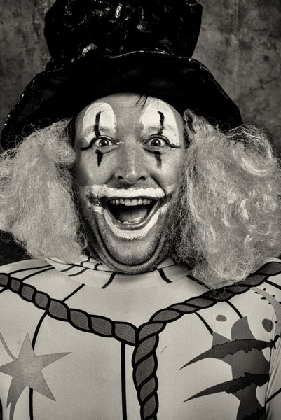 Photograph Vicki Lea Boulter Clown 04 on One Eyeland